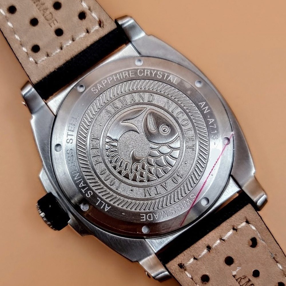 Armand Nicolet S05-3 – Ref. A713BGN-GR-P0668NO8, Neu – 15/16