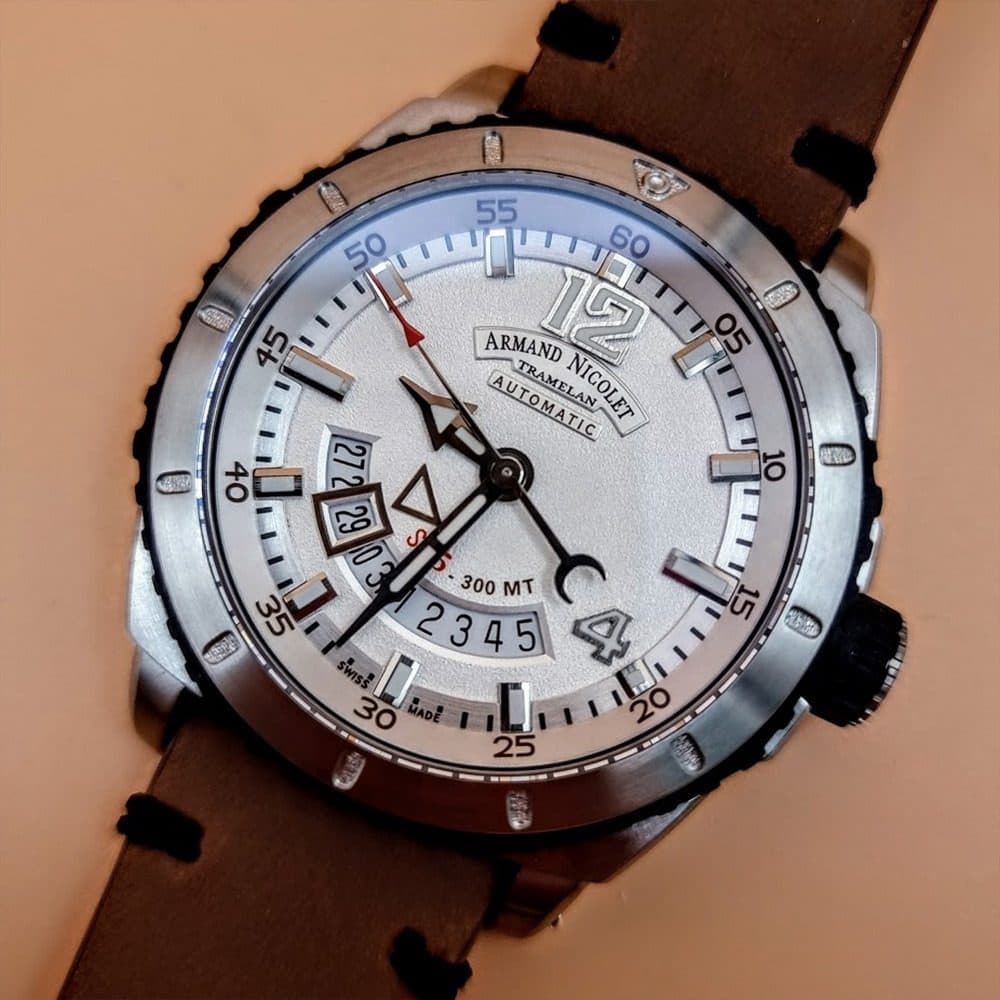 Armand Nicolet S05-3 – Ref. A713BGN-AG-PK4140CA, Gut – Bild 1/16