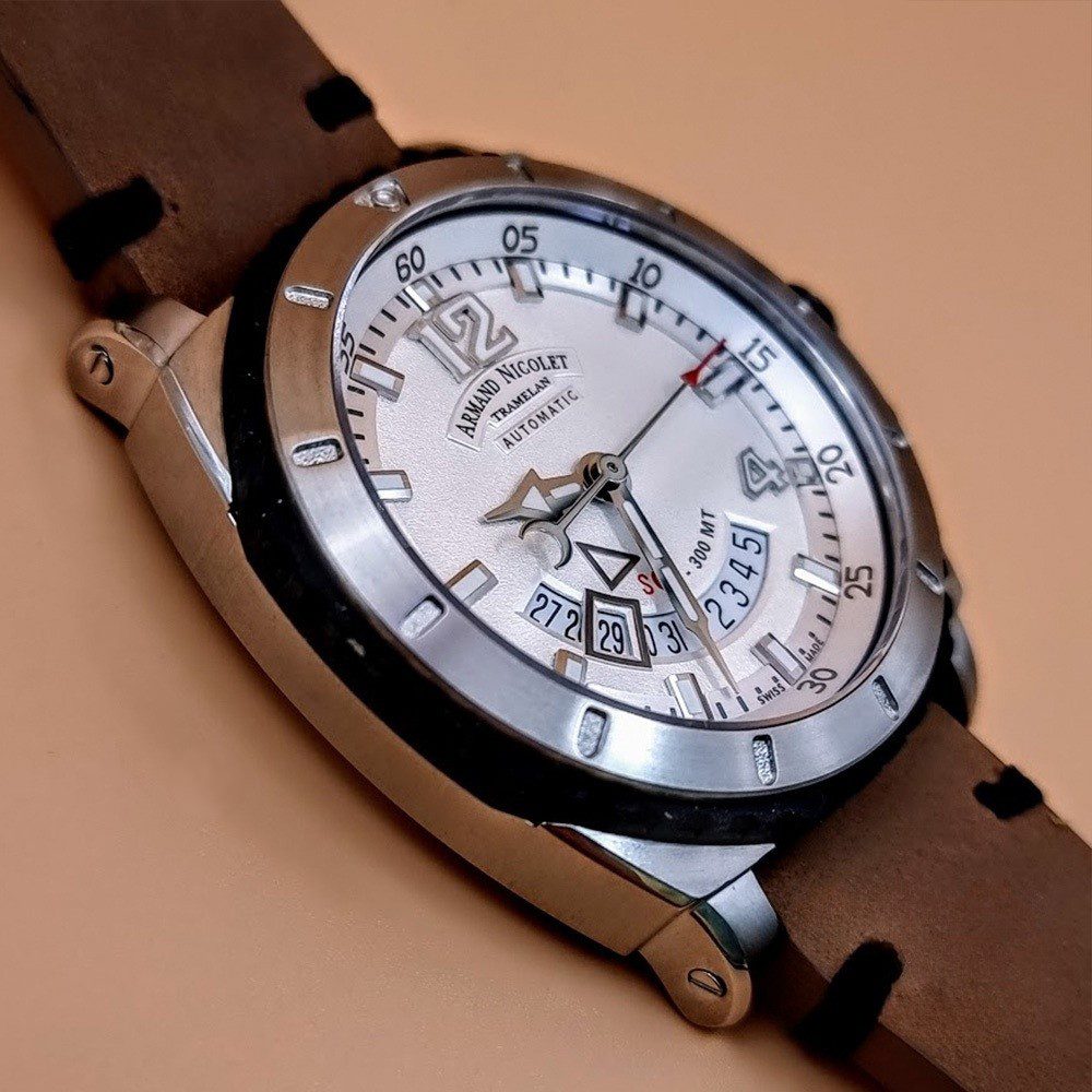 Armand Nicolet S05-3 – Ref. A713BGN-AG-PK4140CA, Gut – 13/16