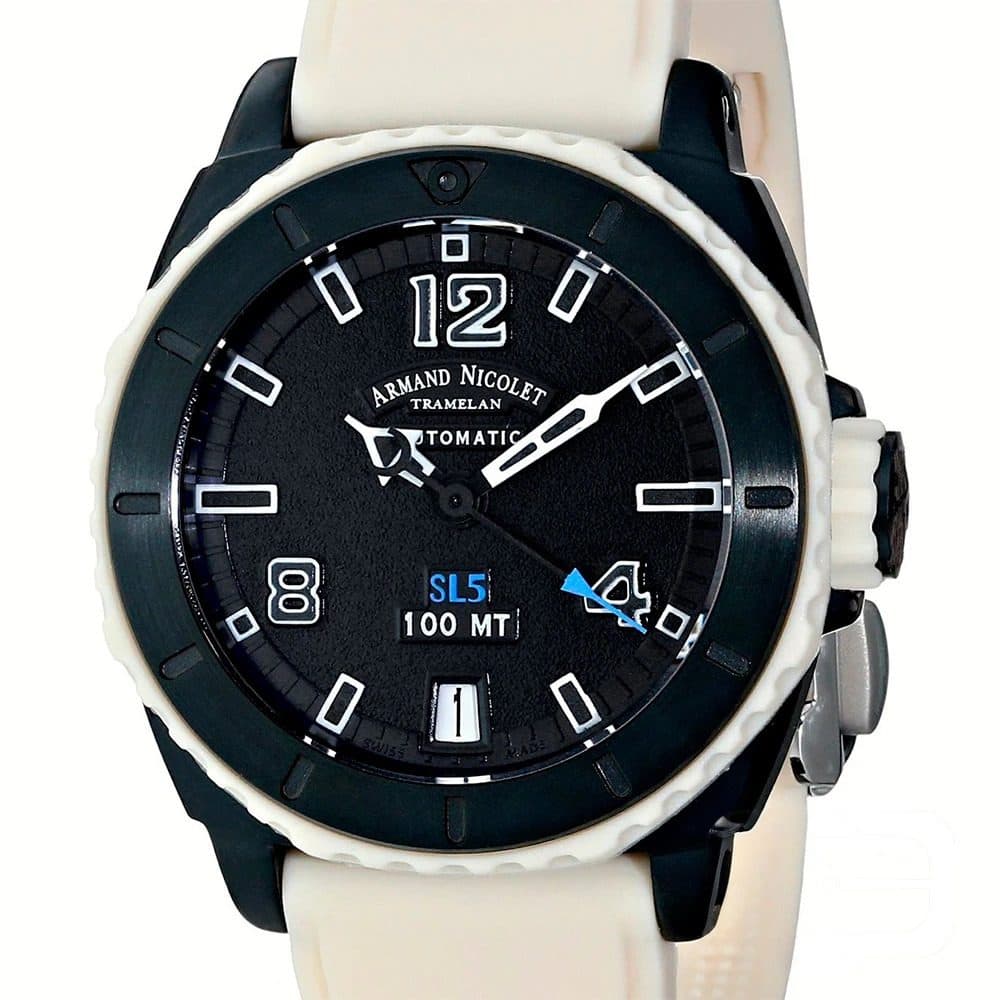 Armand Nicolet M02 – Ref. 9615H-GR-G9615B, Gut – Bild 1/5