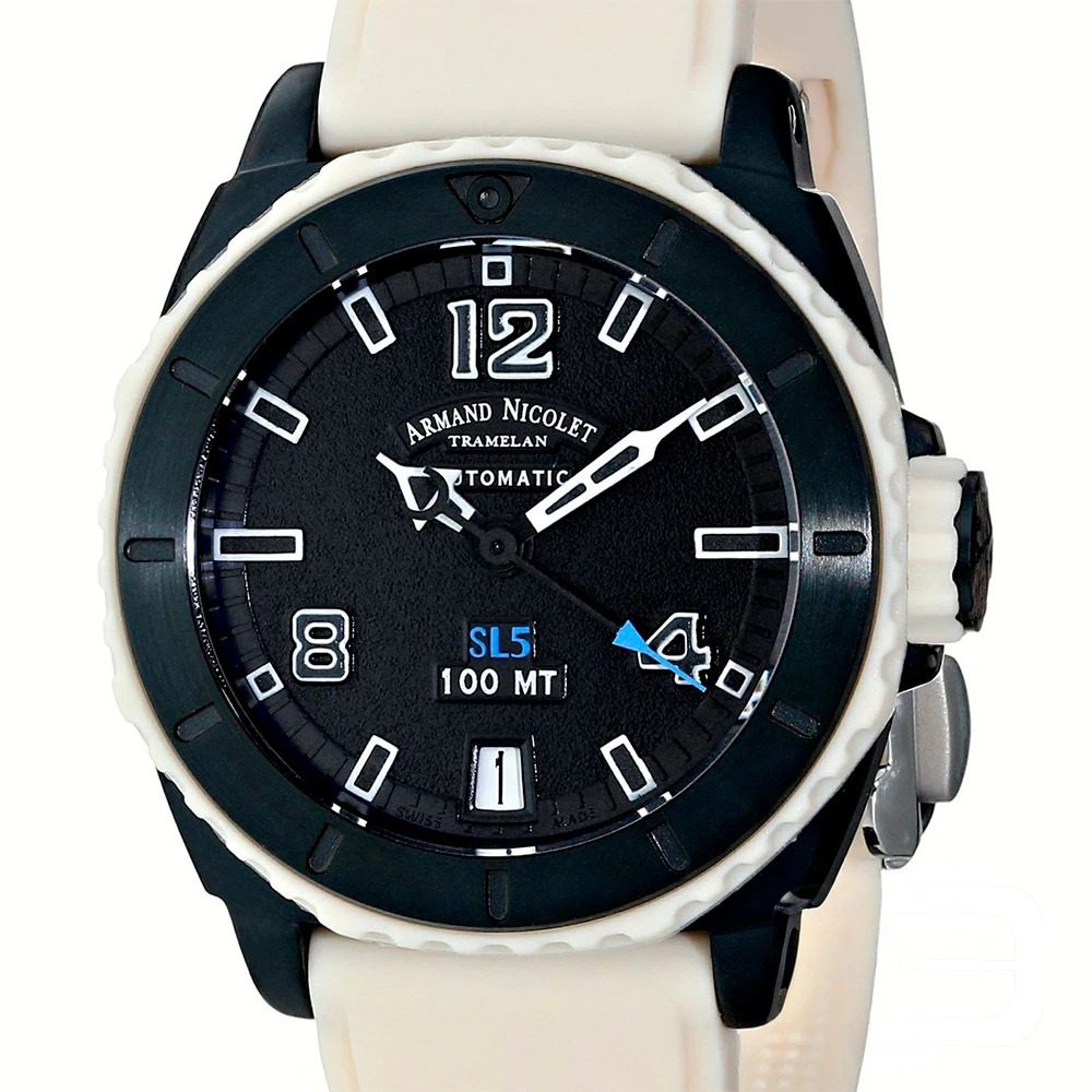 Armand Nicolet M02 – Ref. 9615H-GR-G9615B, Gut – 1/5