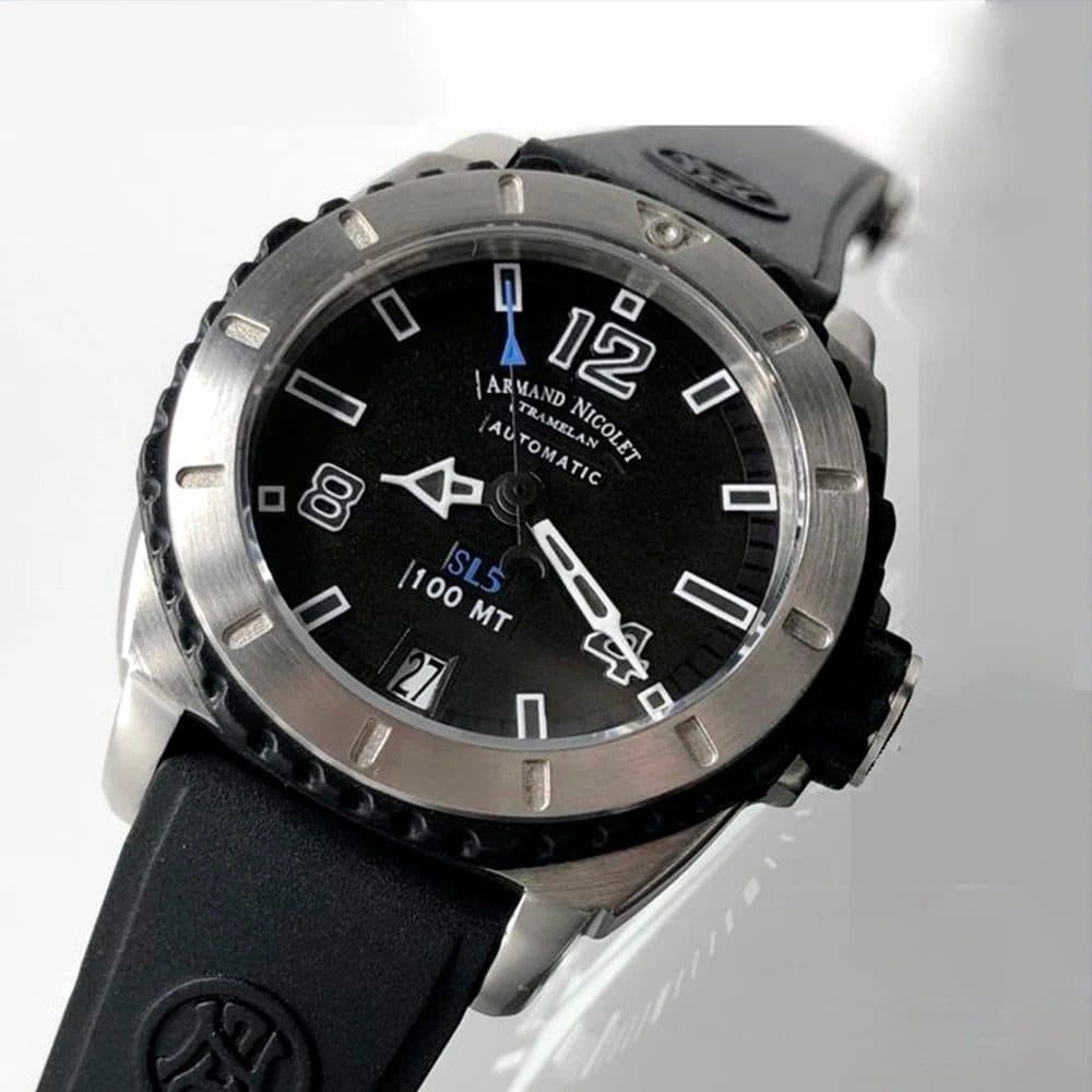 Armand Nicolet M02 – Ref. 9615A-GR-G9615N, Gut – Bild 1/13