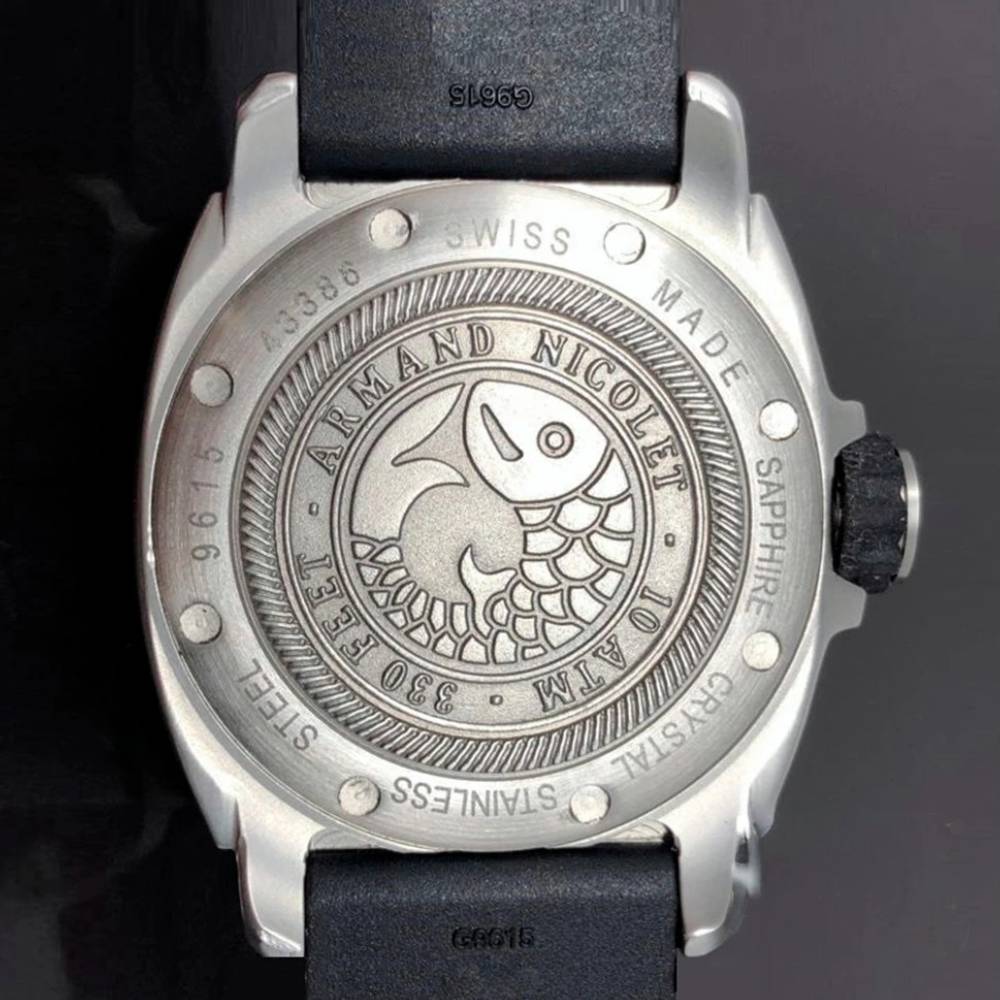 Armand Nicolet M02 – Ref. 9615A-GR-G9615N, Gut – 3/13