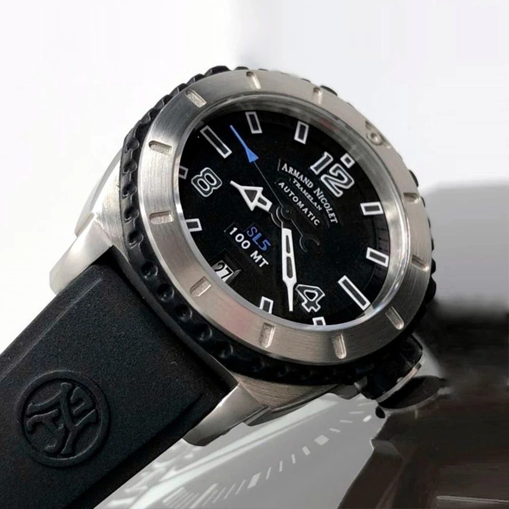 Armand Nicolet M02 – Ref. 9615A-GR-G9615N, Gut – 7/13