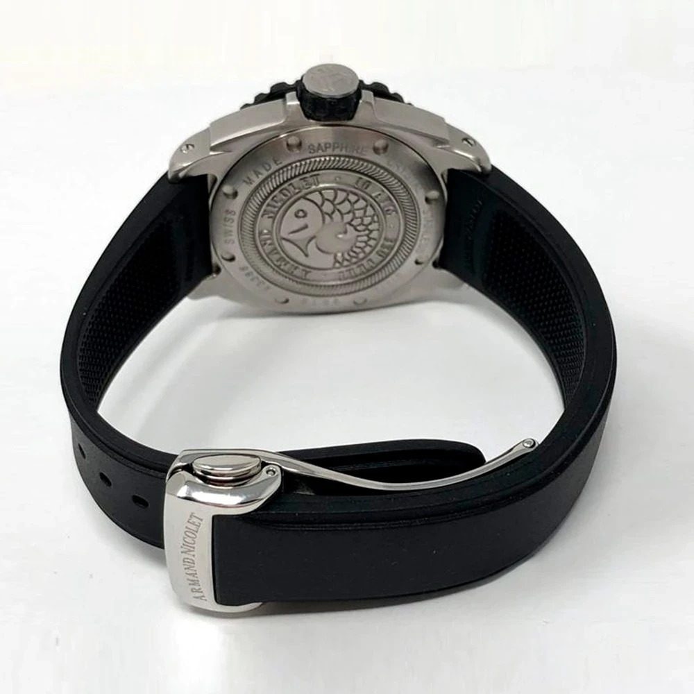 Armand Nicolet M02 – Ref. 9615A-GR-G9615N, Gut – 12/13