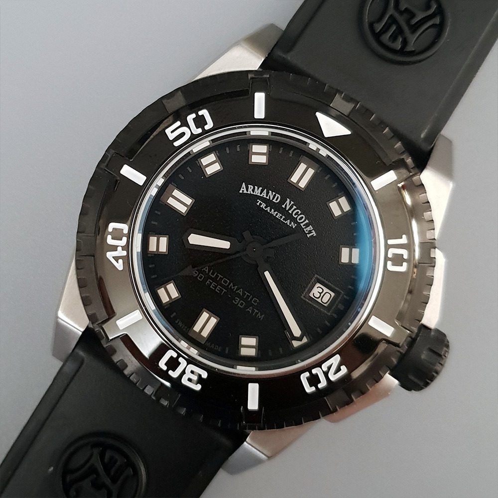 Armand Nicolet M02 – Ref. A460ANN-NR-G9610, Gut – 1/16