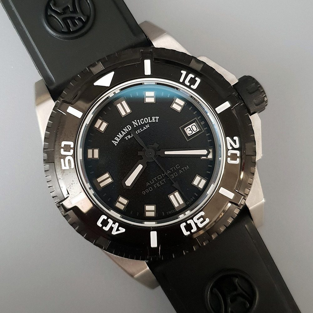 Armand Nicolet M02 – Ref. A460ANN-NR-G9610, Gut – 5/16