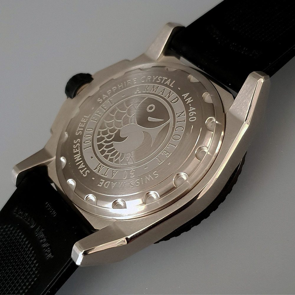 Armand Nicolet M02 – Ref. A460ANN-NR-G9610, Gut – 9/16