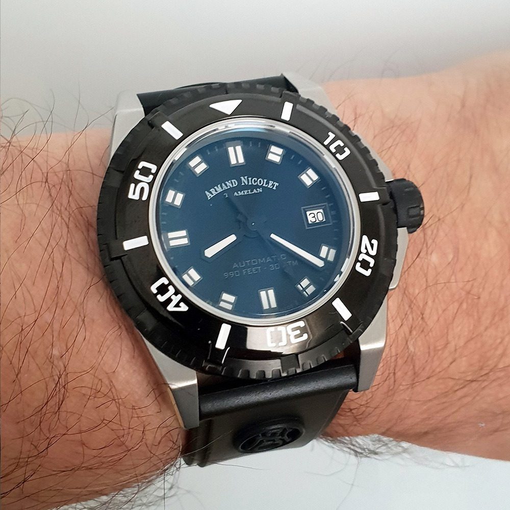 Armand Nicolet M02 – Ref. A460ANN-NR-G9610, Gut – 14/16