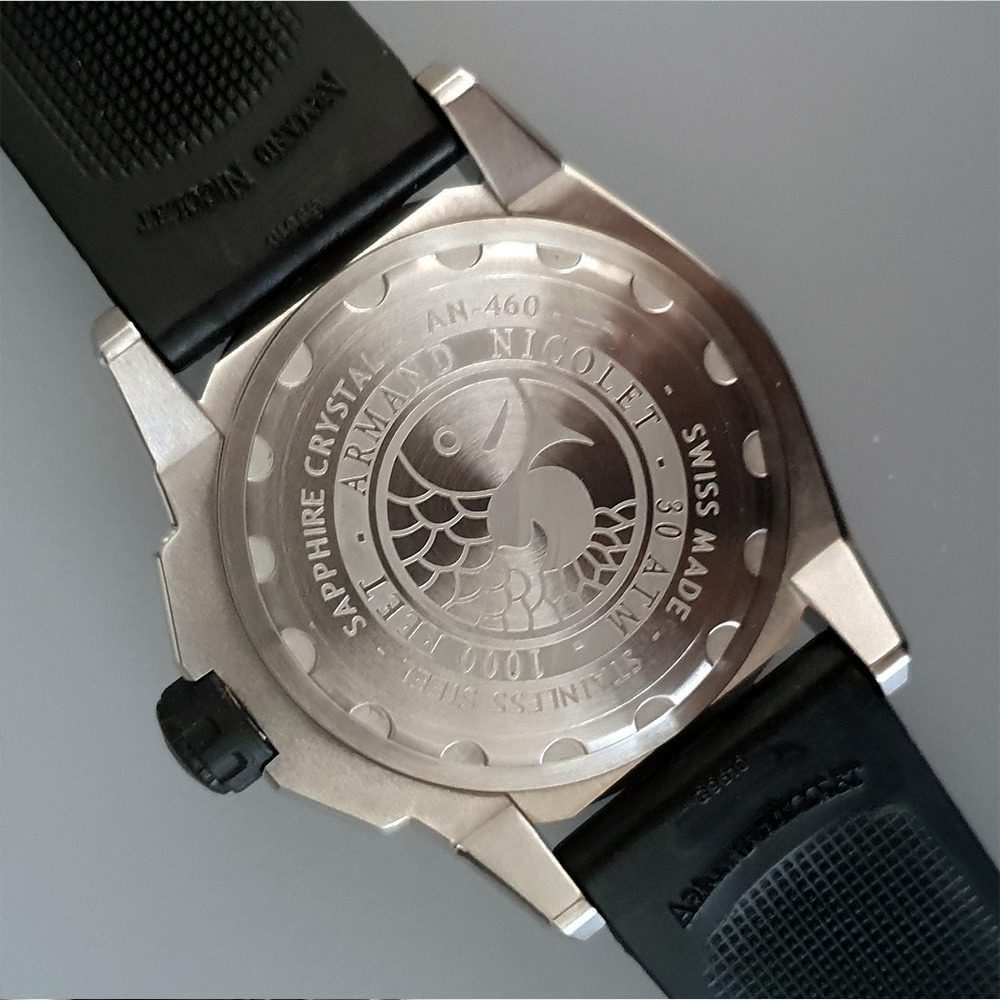 Armand Nicolet M02 – Ref. A460ANN-NR-G9610, Gut – 15/16