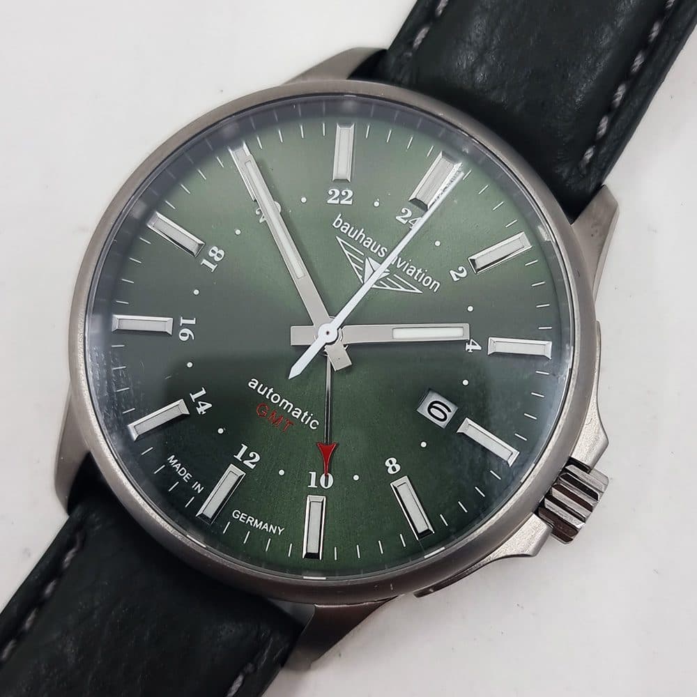Bauhaus Aviation Titanium GMT – Ref. 7283, good – Image 1/20
