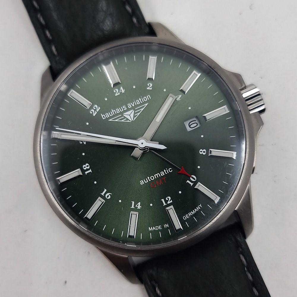 Bauhaus Aviation Titanium GMT – Ref. 7283, Gut – 3/20