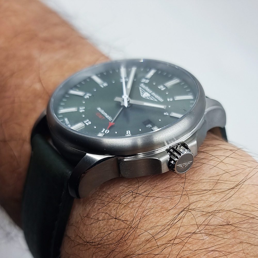Bauhaus Aviation Titanium GMT – Ref. 7283, Gut – 10/20