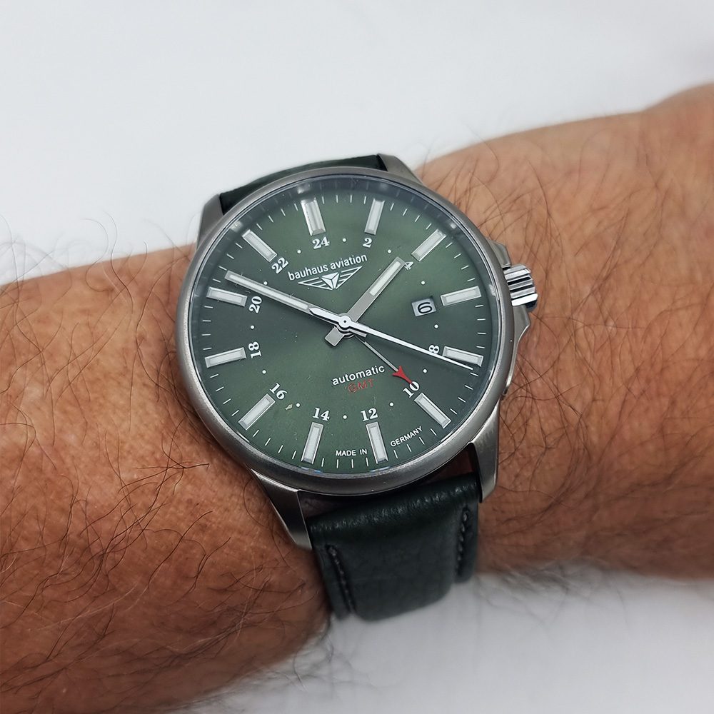 Bauhaus Aviation Titanium GMT – Ref. 7283, Gut – 12/20