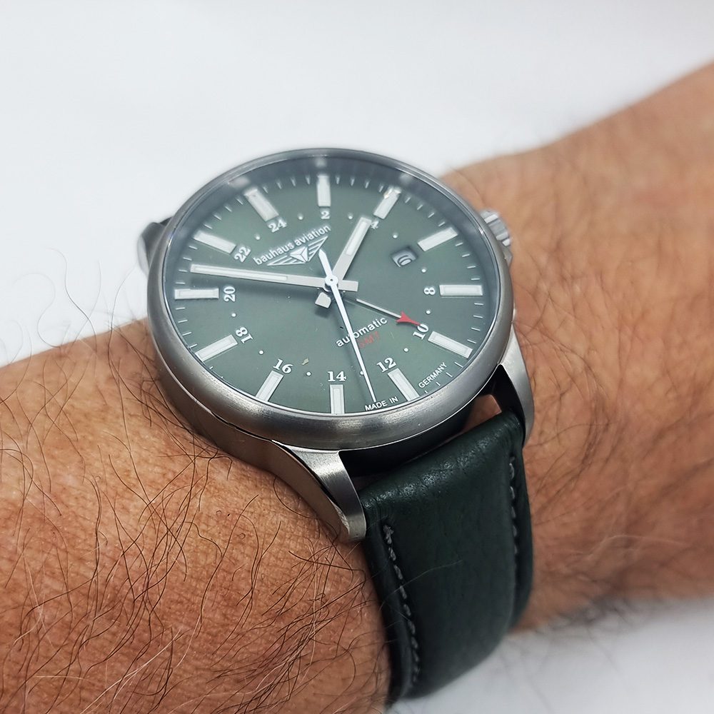 Bauhaus Aviation Titanium GMT – Ref. 7283, Gut – 14/20