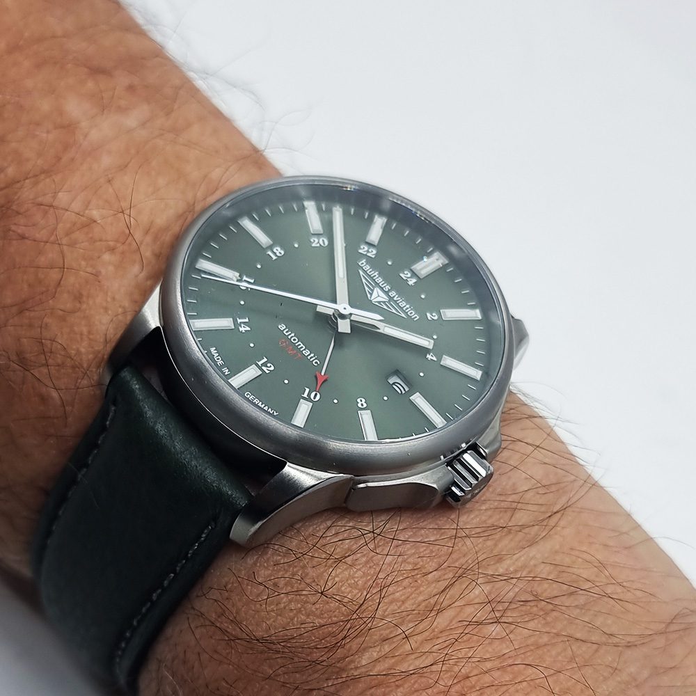 Bauhaus Aviation Titanium GMT – Ref. 7283, Gut – 17/20