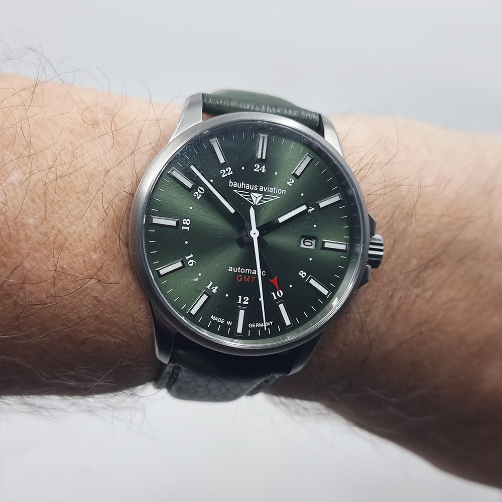 Bauhaus Aviation Titanium GMT – Ref. 7283, Gut – 18/20