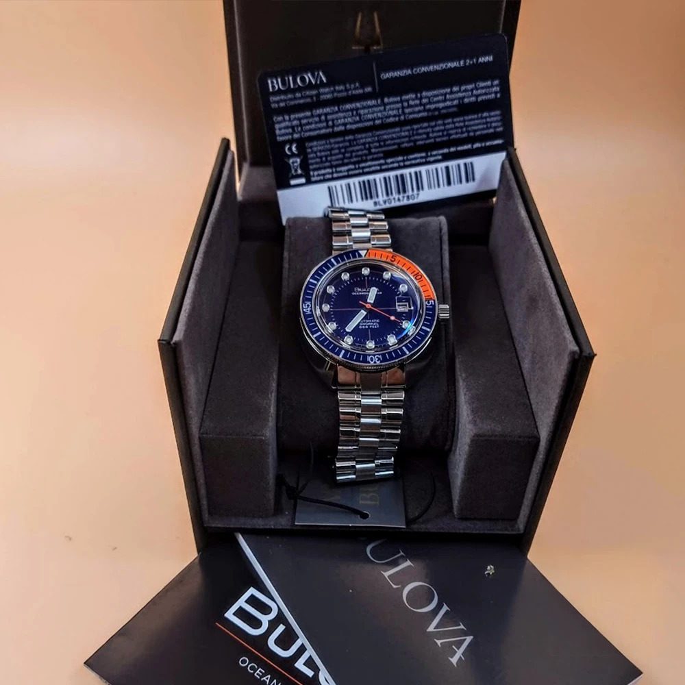 Bulova Devil Diver Oceanographer – Ref. 96B321, Neu – 2/15