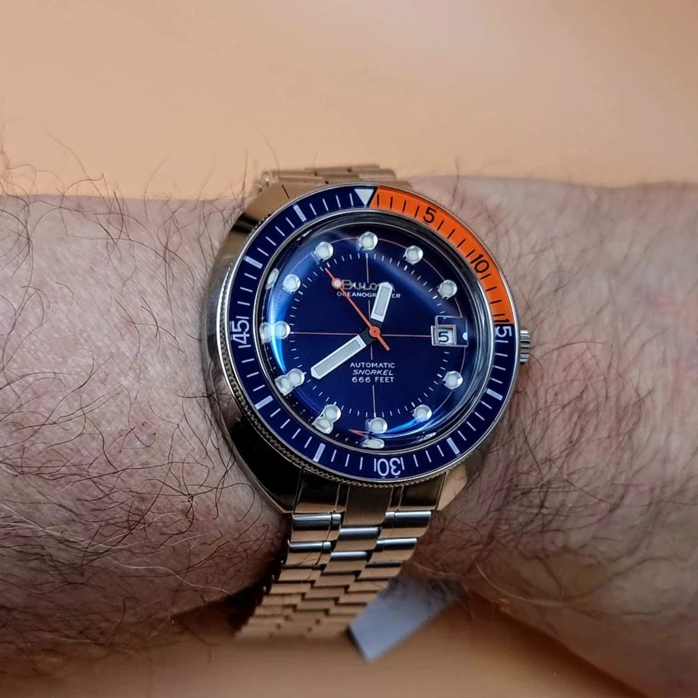 Bulova Devil Diver Oceanographer – Ref. 96B321, Neu – 12/15