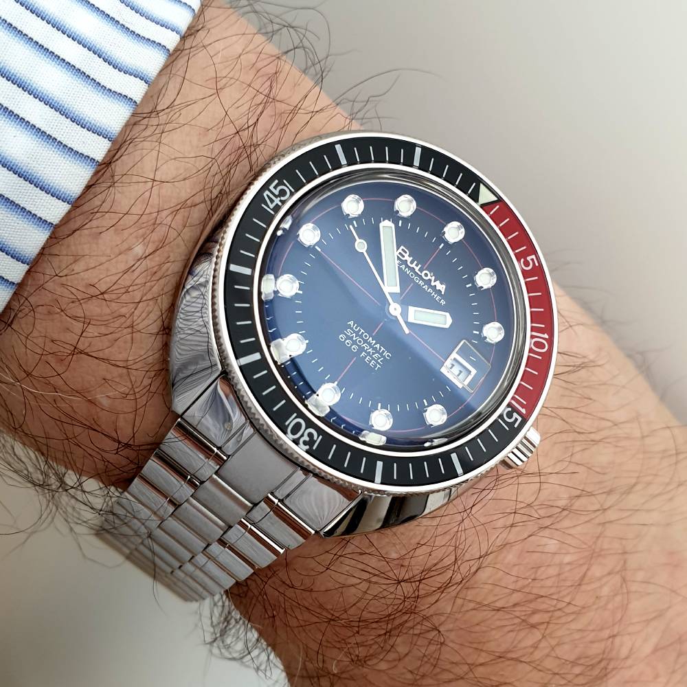 Bulova Devil Diver Oceanographer – Ref. 98B320, Neu – 12/22