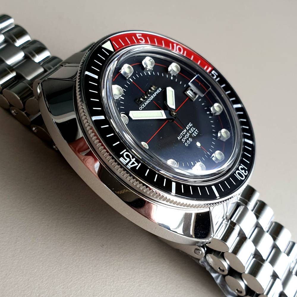 Bulova Devil Diver Oceanographer – Ref. 98B320, Neu – 18/22