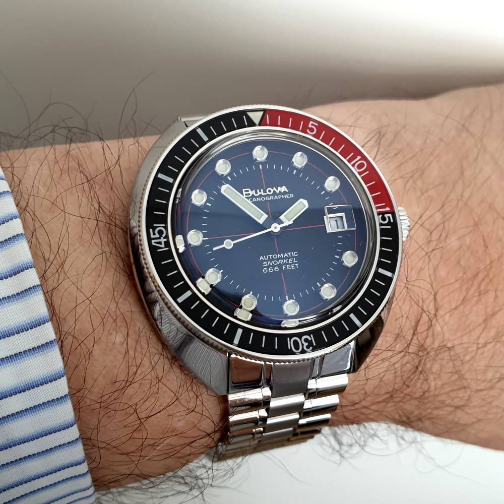 Bulova Devil Diver Oceanographer – Ref. 98B320, Neu – 20/22