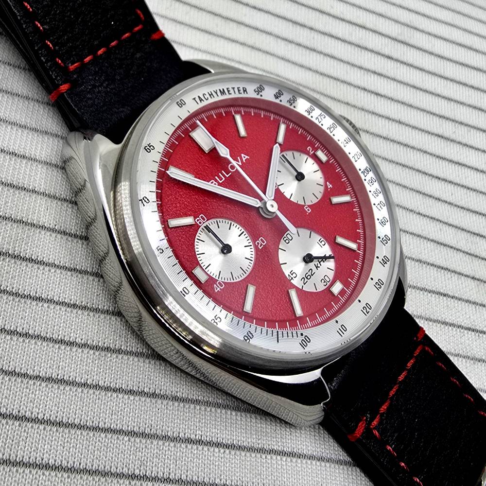 Bulova Lunar Pilot Chronograph Blood Moon – Ref. 96K115, Gut – 7/17