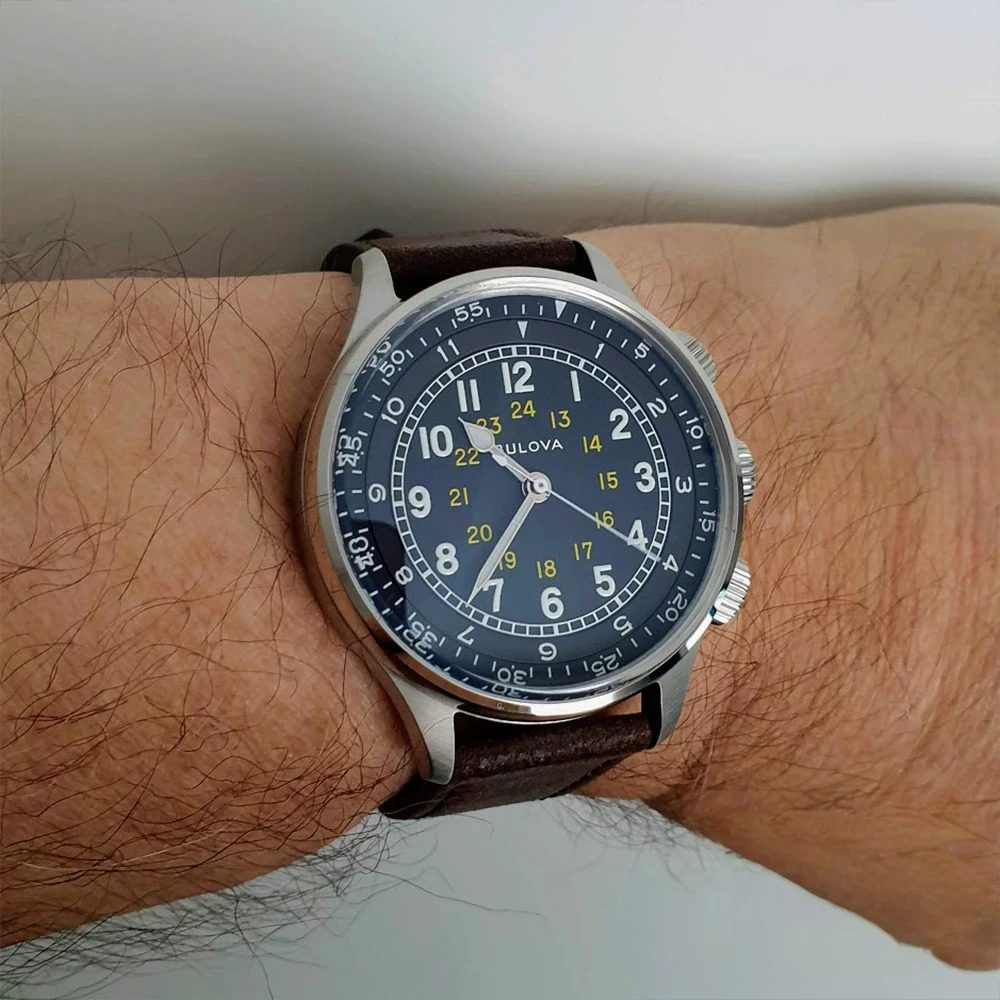 Bulova Pilot A-15 GMT – Ref. 96A245, Gut – 9/14