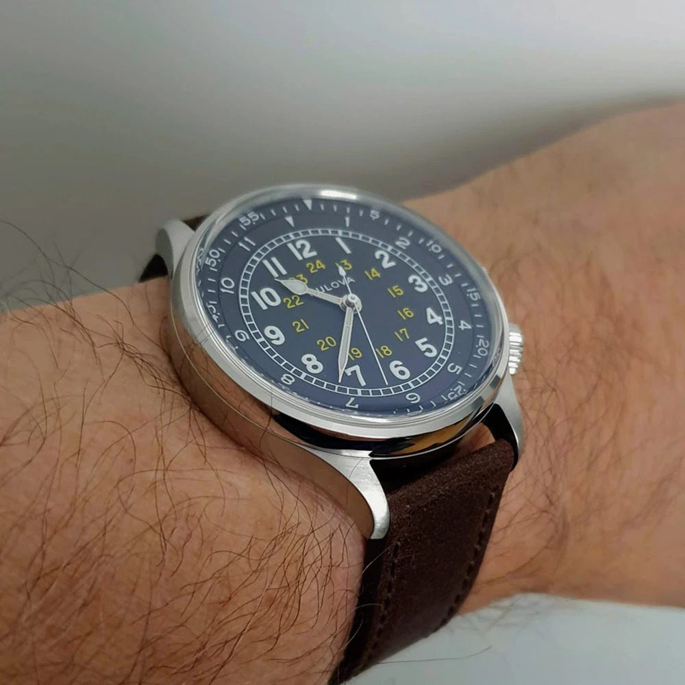 Bulova Pilot A-15 GMT – Ref. 96A245, Gut – 10/14