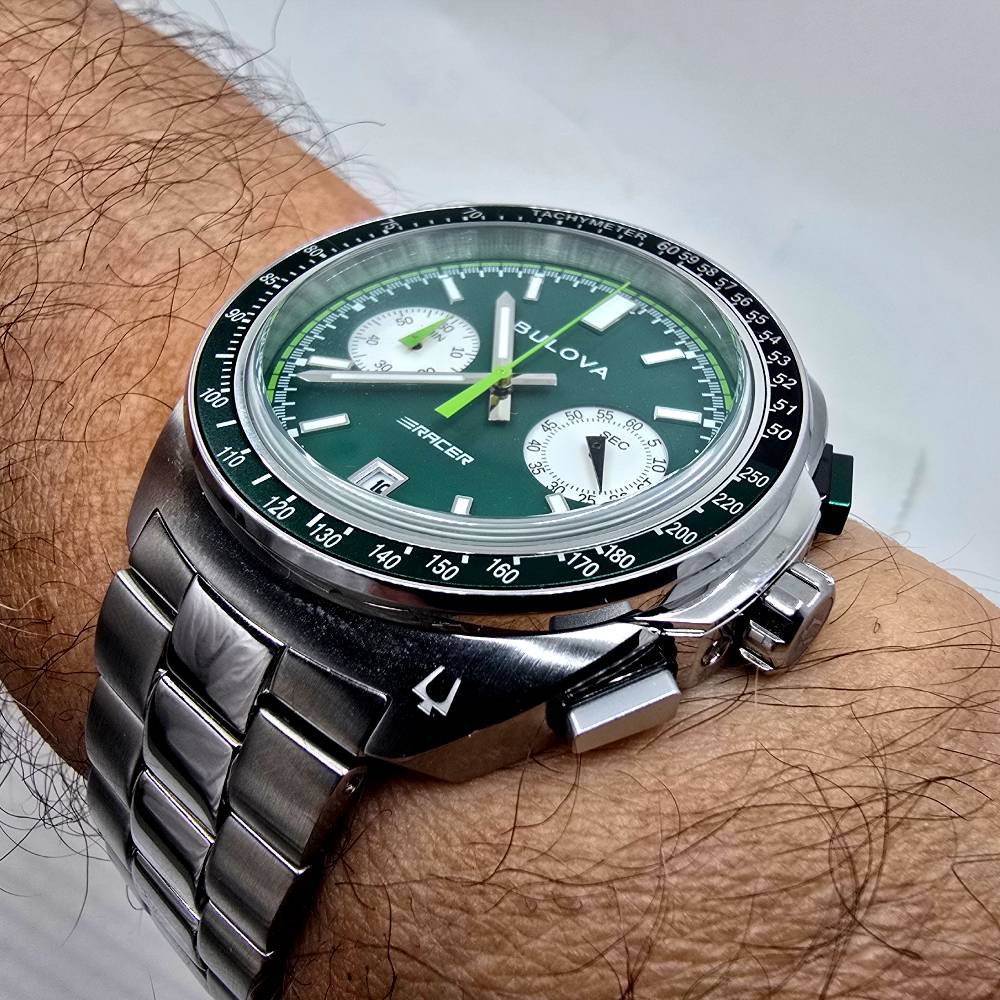 Bulova Racer Chronograph – Ref. 98B468, Gut – 13/17
