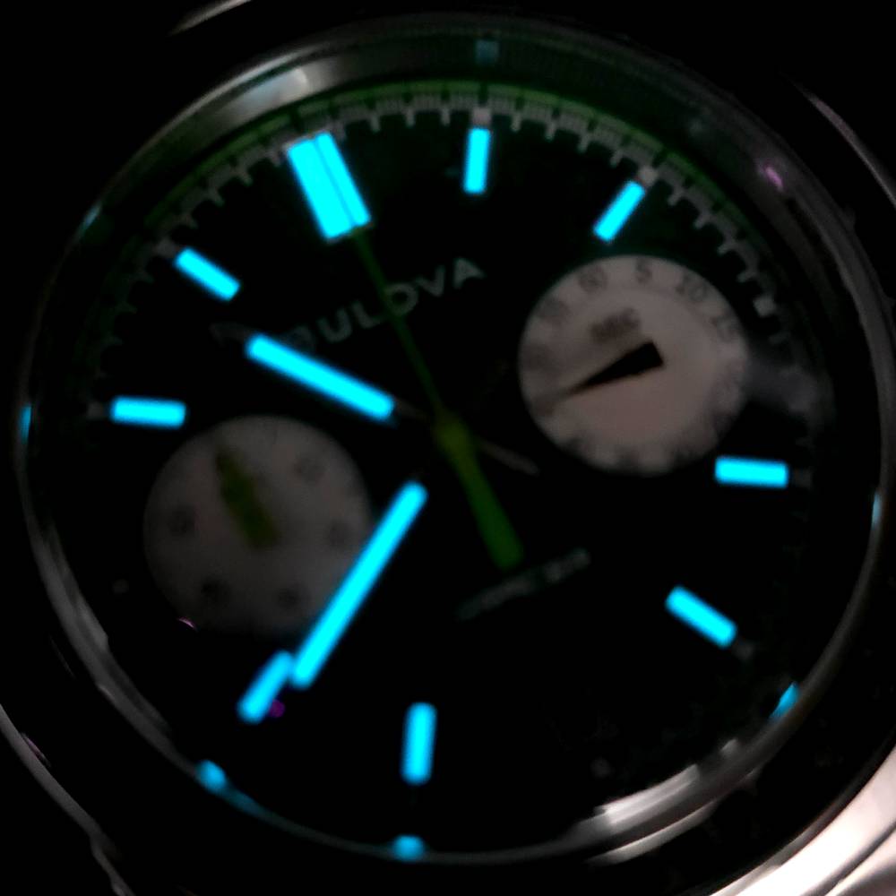 Bulova Racer Chronograph – Ref. 98B468, Gut – 15/17