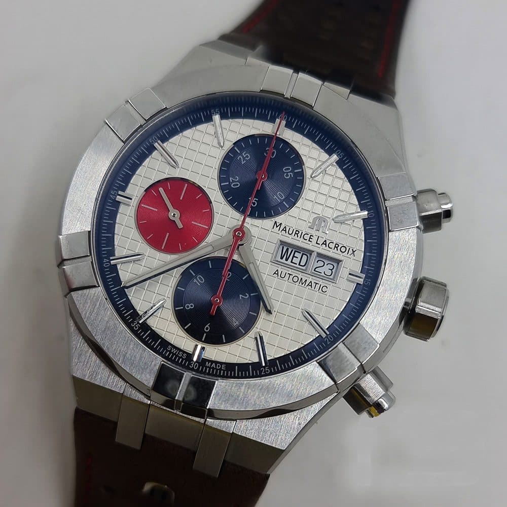 Maurice Lacroix Aikon Automatic Chronograph – Ref. AI6038-SS001-133-4, Neu – Bild 1/21