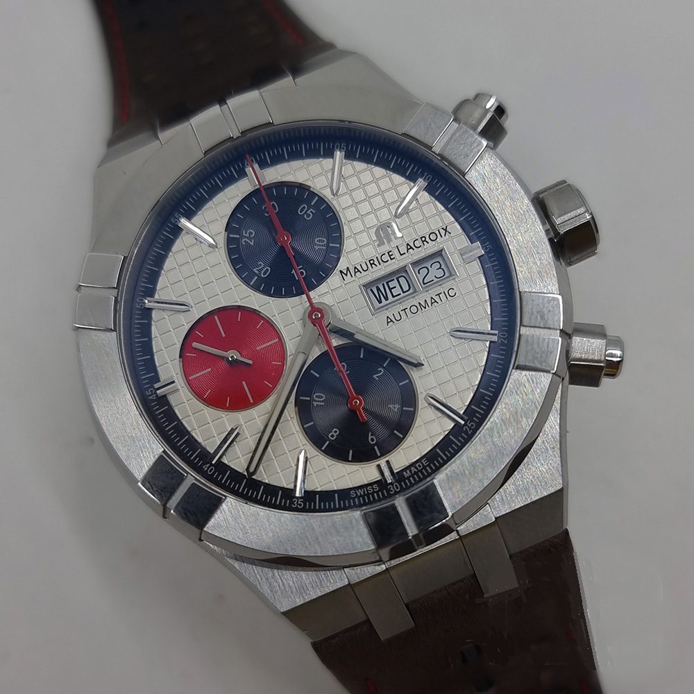 Maurice Lacroix Aikon Automatic Chronograph – Ref. AI6038-SS001-133-4, Neu – 4/21