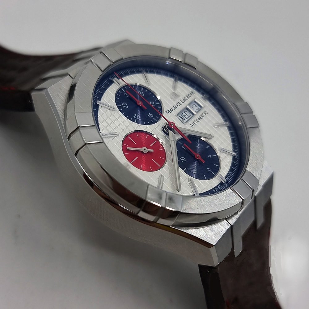 Maurice Lacroix Aikon Automatic Chronograph – Ref. AI6038-SS001-133-4, Neu – 9/21