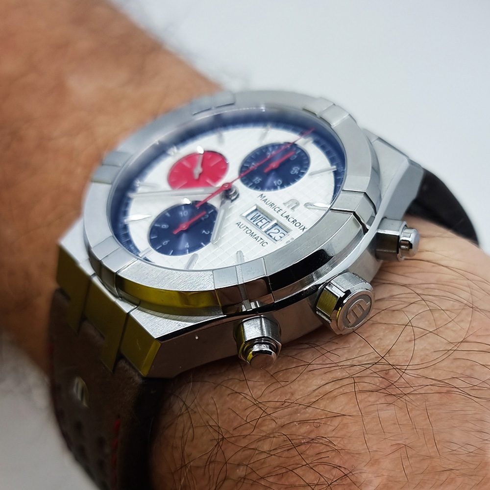 Maurice Lacroix Aikon Automatic Chronograph – Ref. AI6038-SS001-133-4, Neu – 14/21