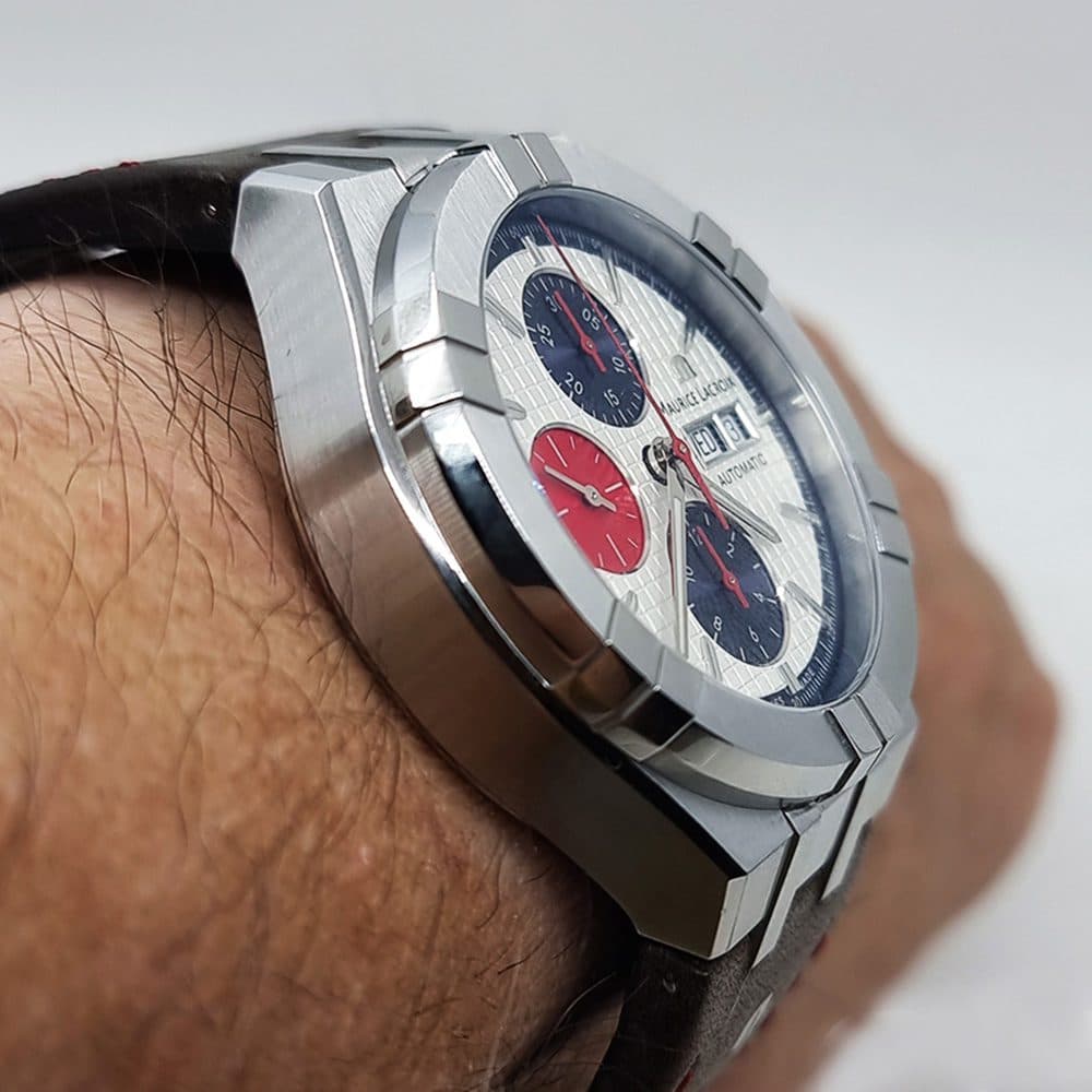Maurice Lacroix Aikon Automatic Chronograph – Ref. AI6038-SS001-133-4, Neu – Bild 2/21