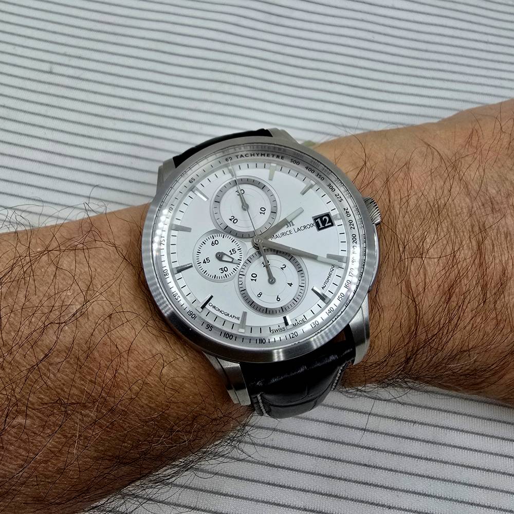 Maurice Lacroix Pontos – Ref. PT6128-SS001-130, Gut – 9/18