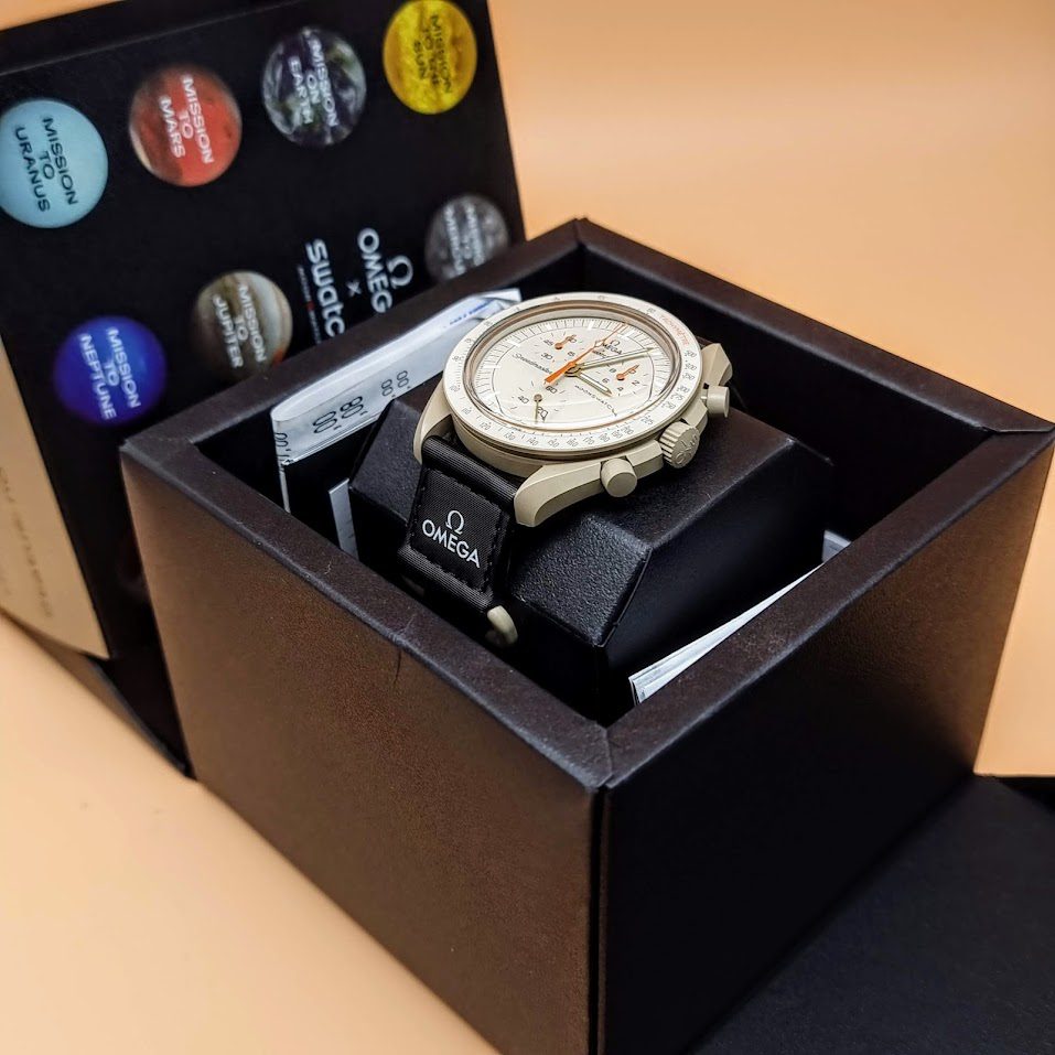 Swatch Moonswatch – Ref. SO33C100, Neu – 5/20
