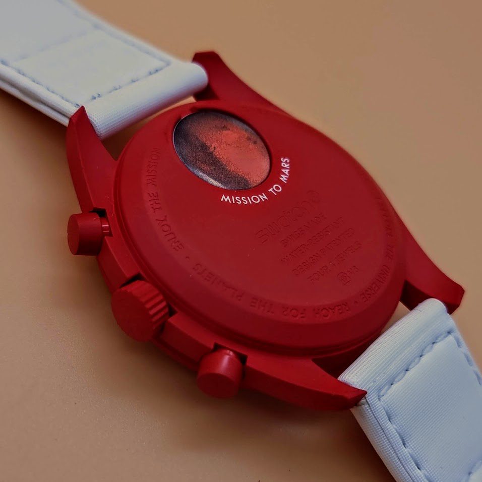 Swatch Moonswatch – Ref. SO33R100, good – 13/21
