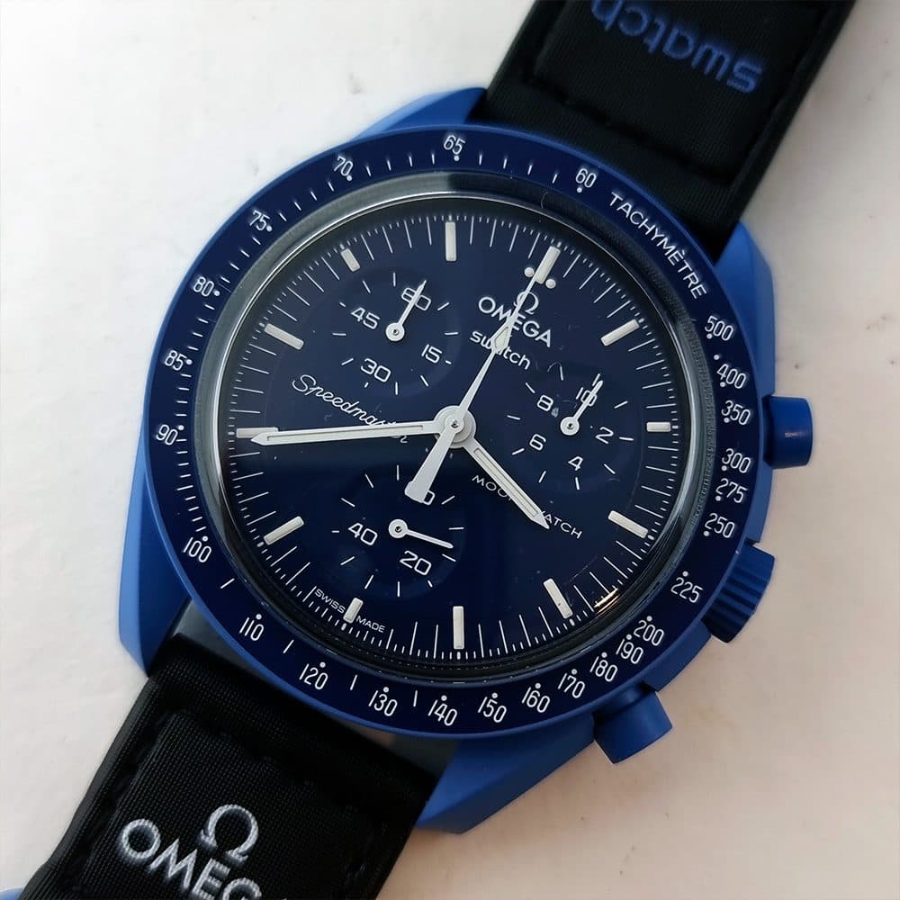 Swatch Moonswatch – Ref. SO33N100, Gut – Bild 1/18