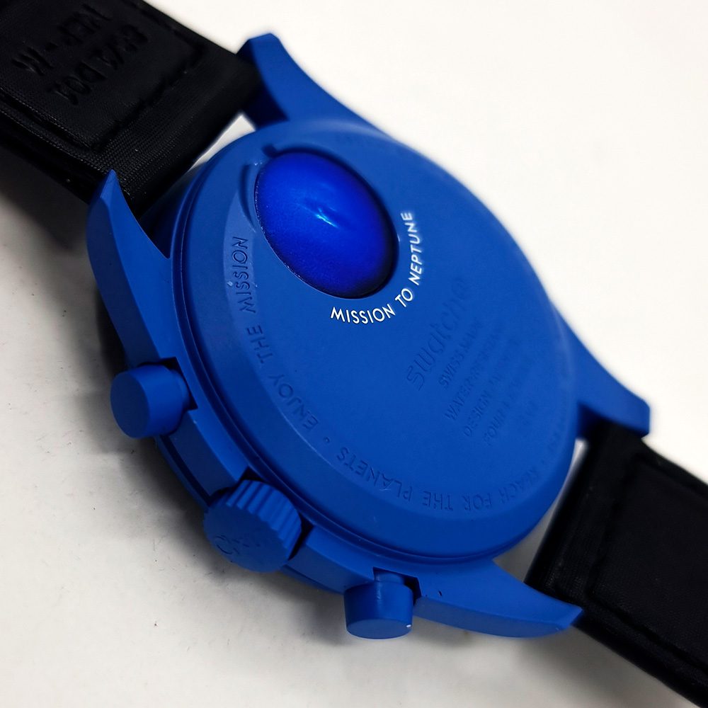 Swatch Moonswatch – Ref. SO33N100, Gut – 10/18