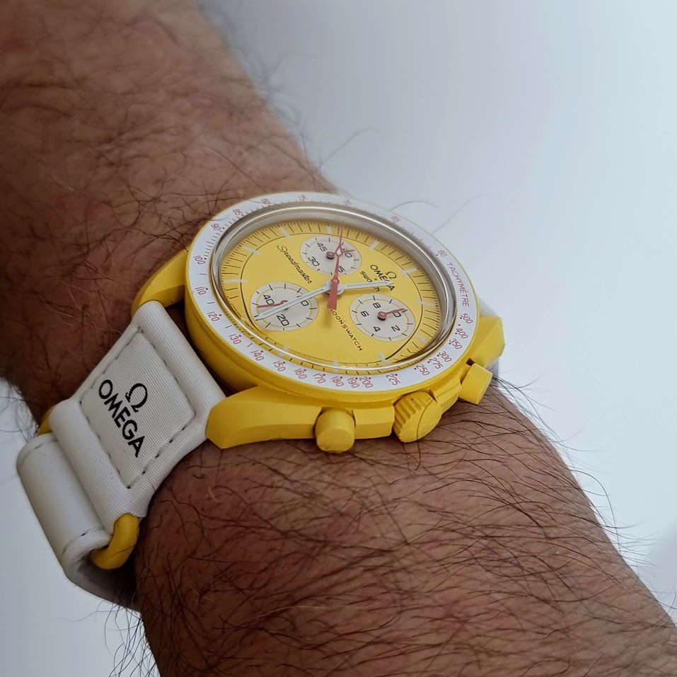 Swatch Moonswatch – Ref. SO33J100, Gut – 6/17