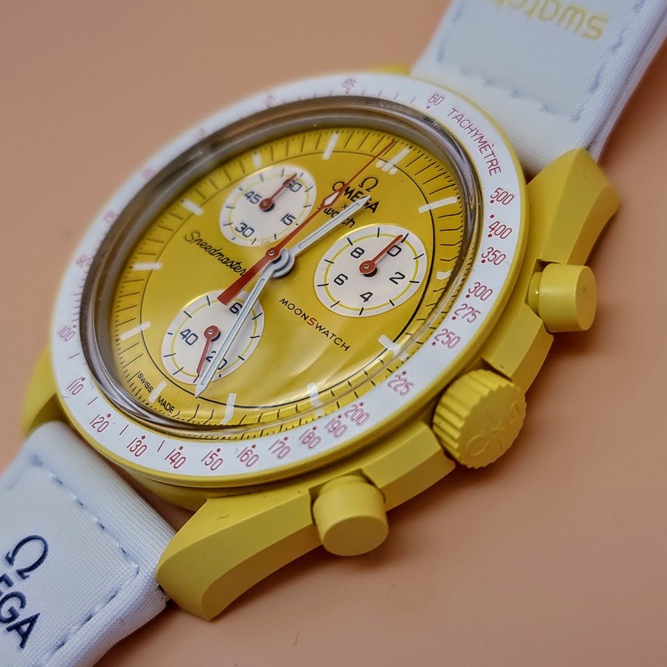 Swatch Moonswatch – Ref. SO33J100, Gut – 10/17