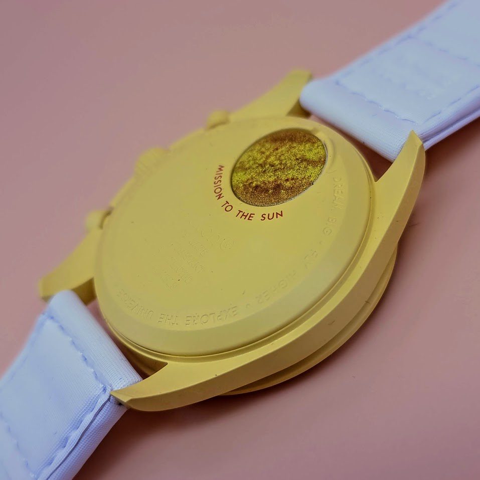 Swatch Moonswatch – Ref. SO33J100, Gut – 15/17