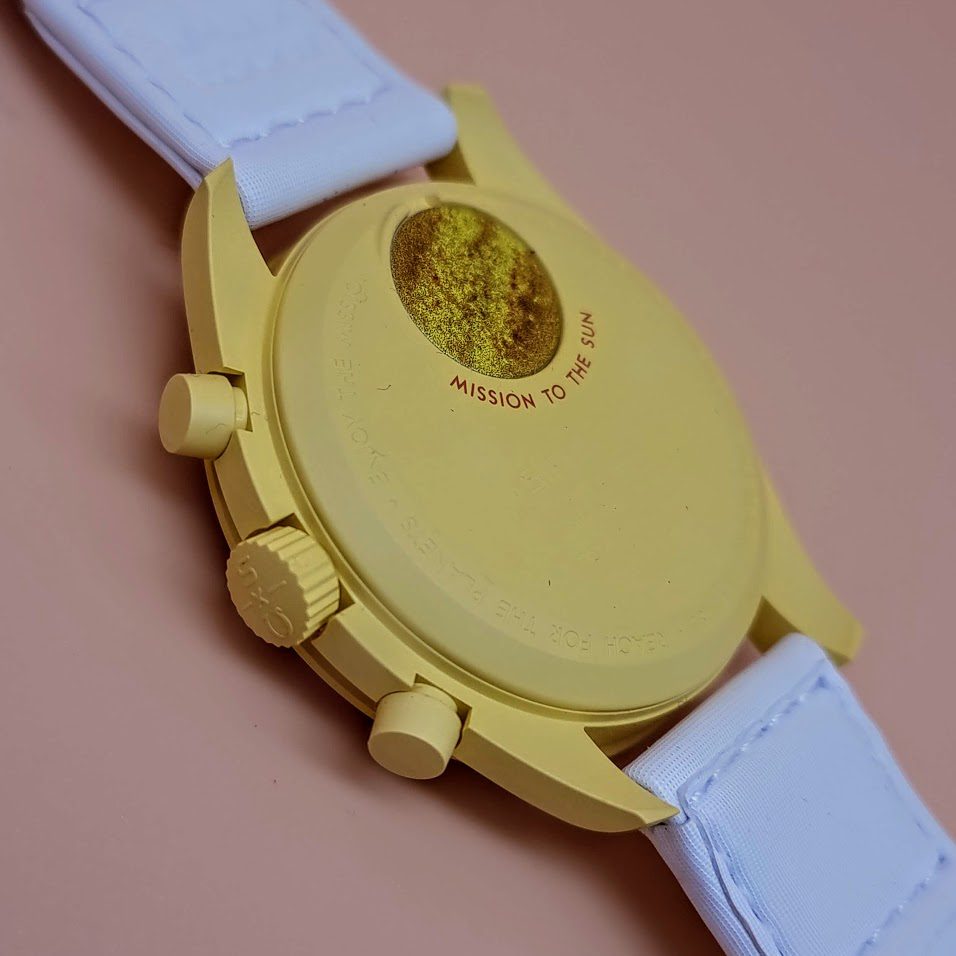 Swatch Moonswatch – Ref. SO33J100, Gut – 17/17