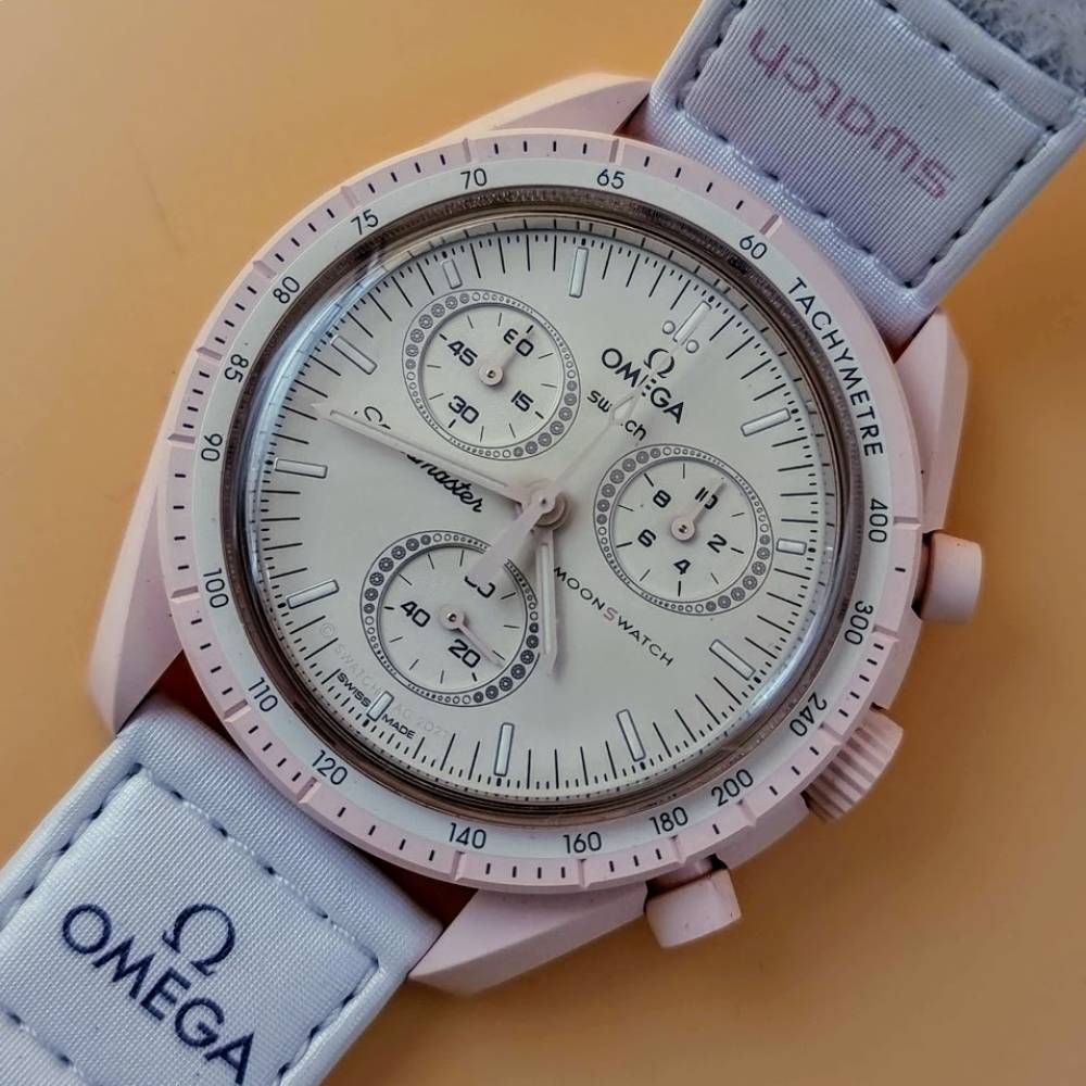 Swatch Moonswatch – Ref. SO33P100, Gut – 1/17