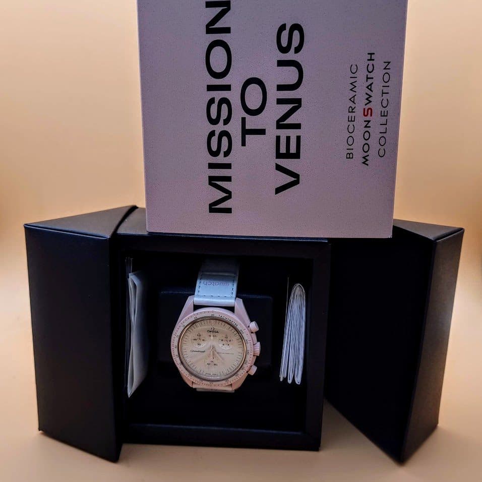 Swatch Moonswatch – Ref. SO33P100, Gut – Bild 2/17