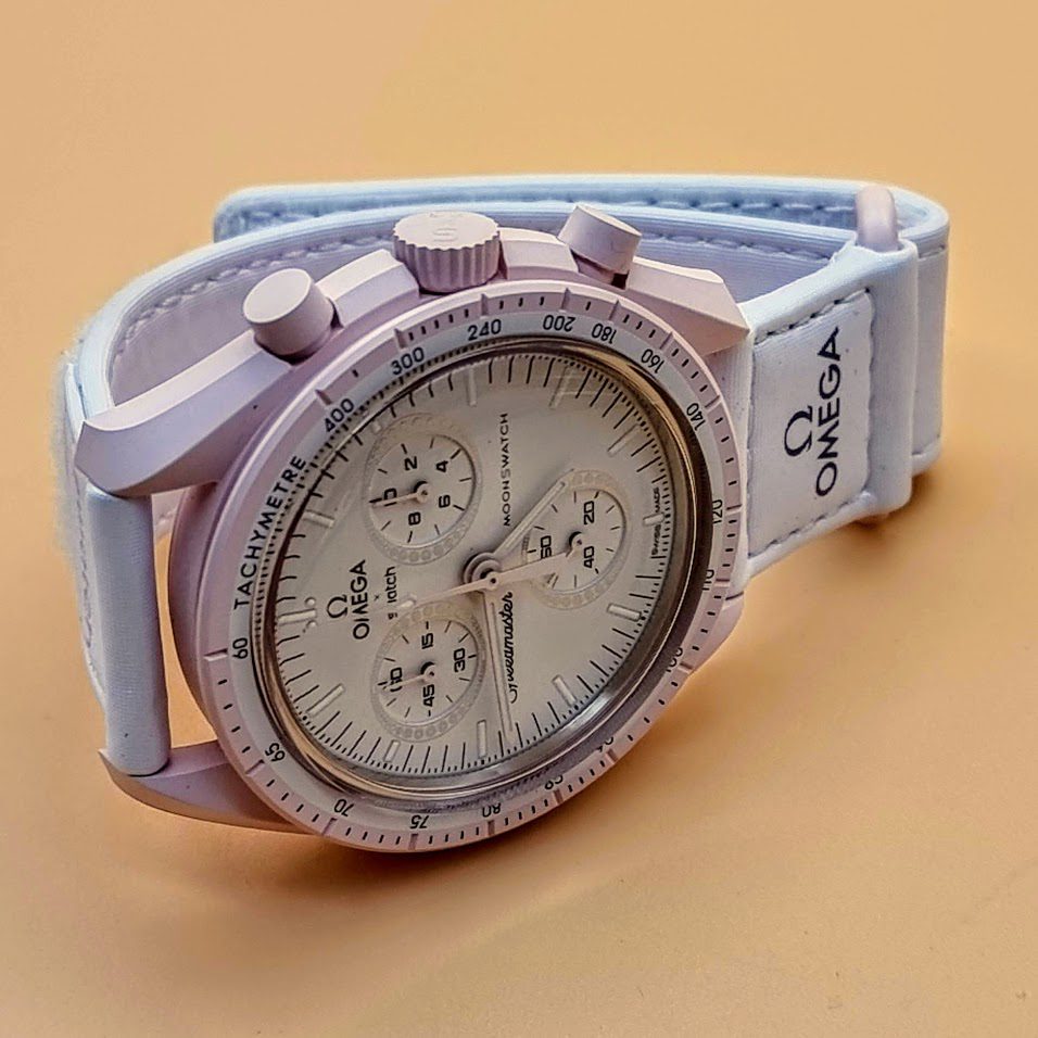 Swatch Moonswatch – Ref. SO33P100, Gut – 12/17