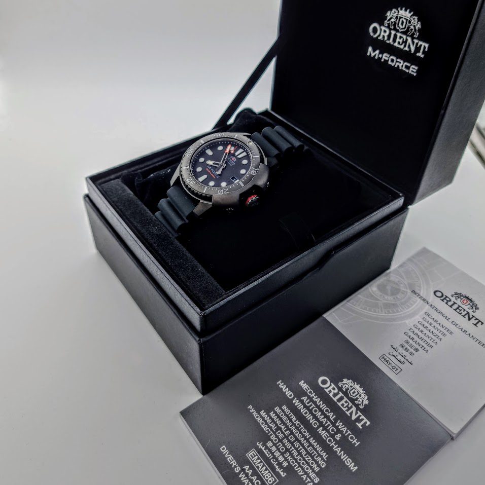 Orient M-Force – Ref. RA-AC0L03B00B, Gut – 3/20