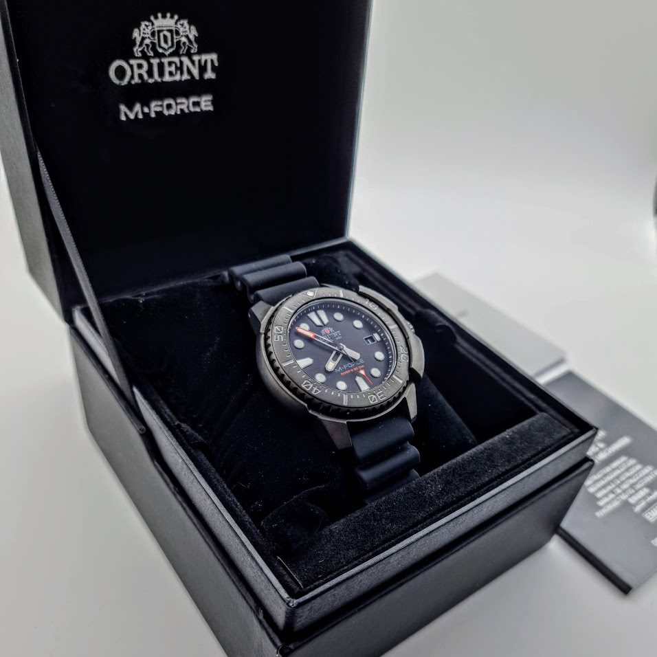 Orient M-Force – Ref. RA-AC0L03B00B, Gut – 6/20